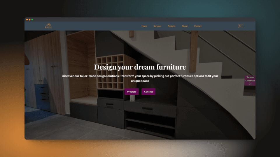 Terrexo - Construction and Furniture Services screenshot 1
